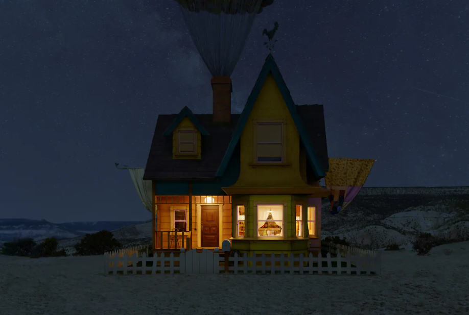 Копію будинку із мультфільму "Вперед і вгору" здають в оренду. Дивіться, як виглядає (фото)